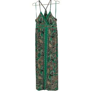 INC International Concepts Emerald Green Maxi Dress XL